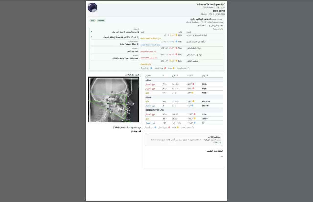 تقارير بهوية العيادة